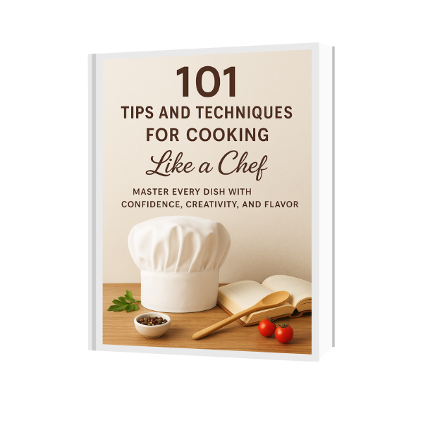 101 TIPS AND TECHNIQUES FOR COOKING LIKE A CHEF